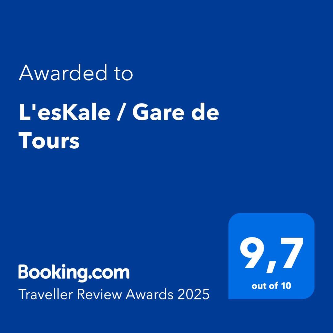 L'Eskale / Gare De Tours Appartement Buitenkant foto